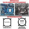 2 heatpipes X99 CPU Air Cooler PC Processor Ventilador For Intel LGA 1366 1150 1151 1155 1200 1700 2011 X79 AM3 AM4 AM5 Radiator