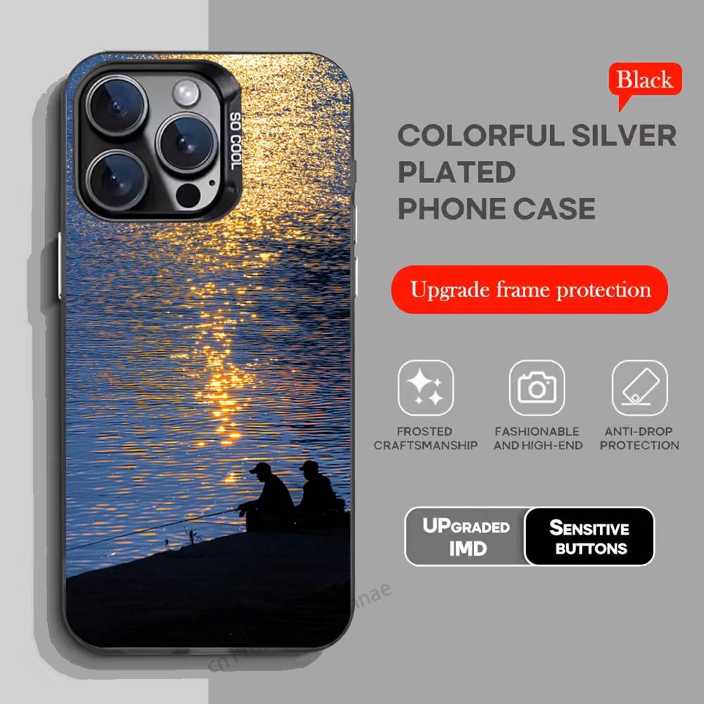 Чехол для телефона Рыбак Рыбалка для iPhone 15 16 Pro Max Air SE 11 13 Pro 14 Plus 12 11Pro 15Pro Max 16e
