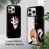 Аниме Куросаки Ичиго B-Bleach Чехол для телефона для iPhone 16 15 14 13 12 11 Pro Xs Max Mini Plus Celulares Жесткий Funda