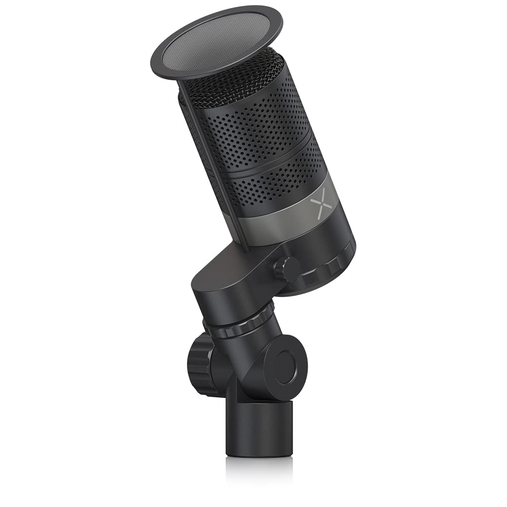TC Helicon Dynamic Microphone Supercardioid Characteristic Dual Joint that Can be Adjusted to Various Angles Pop Filter Comes with 9 Replaceable Color