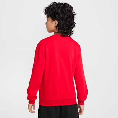 Kids' Sweatshirt Nike Sweatshirt University Red Kids'