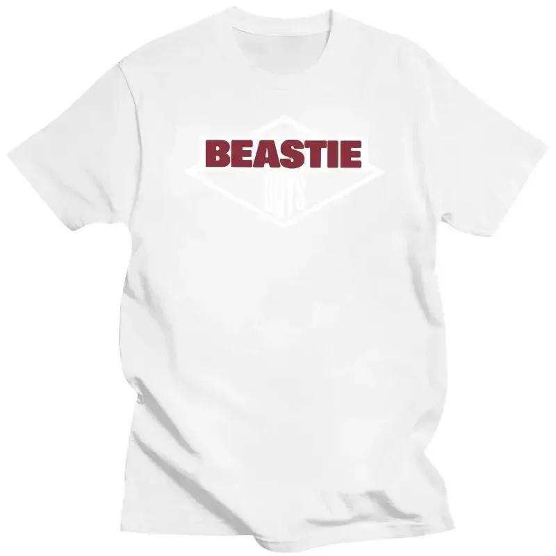 Camiseta Men Beastie Boys T-Shirt American Hip Hop Group Harajuku Cotton Short Sleeve Tee Streetwear Oversized Top Unisex Casual