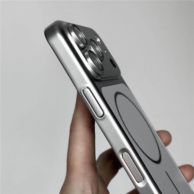 Оригинальный Ультратонкий AG Матовый Чехол Для Magsafe Для iPhone 17 16 15 14 13 Pro Max Магнитный Матовый Большой Камеры Ударопрочный Чехол