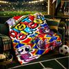 Colorful Digital Circus Throws Blanket Flannel Blankets Plush for Couch Bed Gifts for Men Women Travel picnic blanket Christmas fan gifts