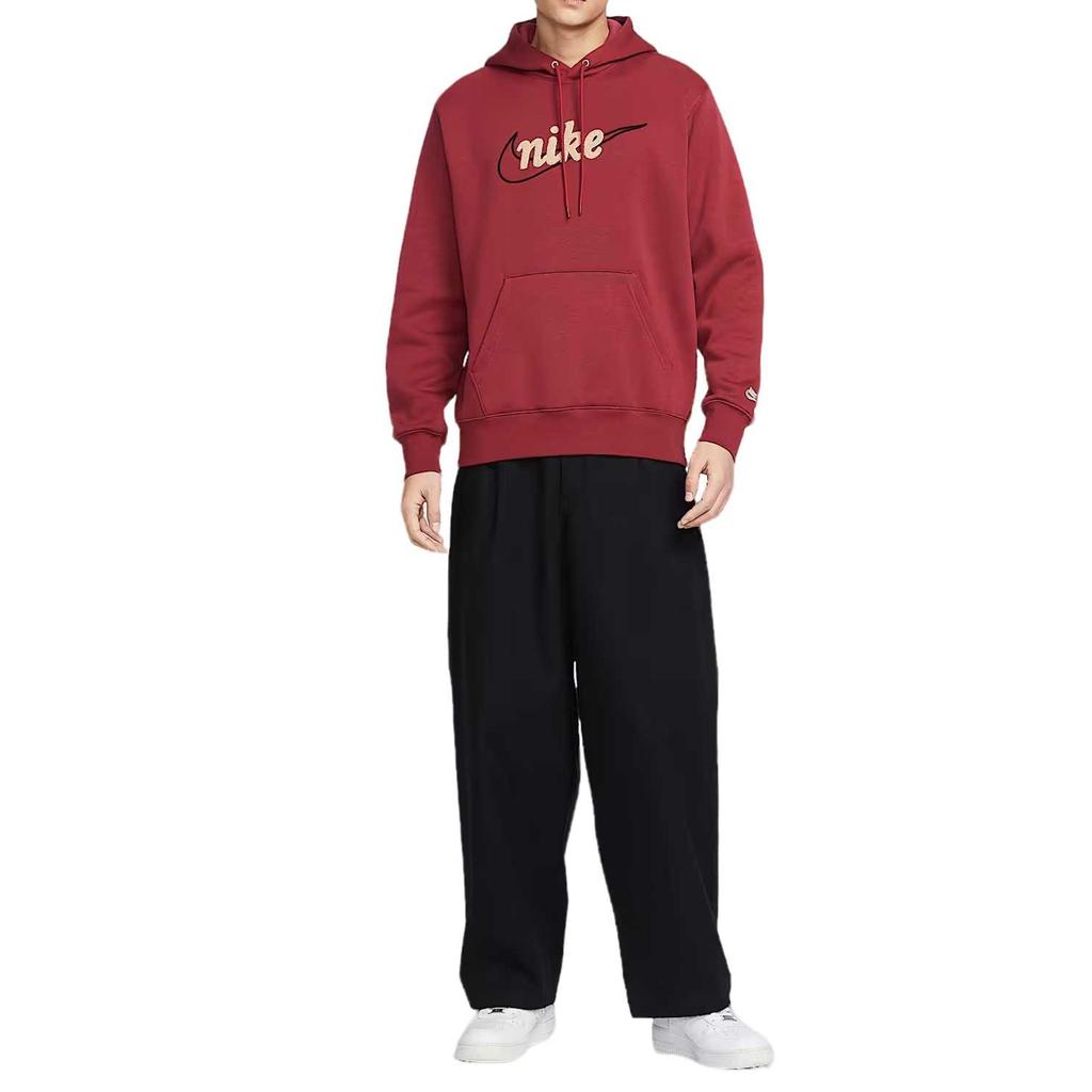 Nike Спортивный клуб Толстовка флисовая с капюшоном Мужские топы IF0686-613