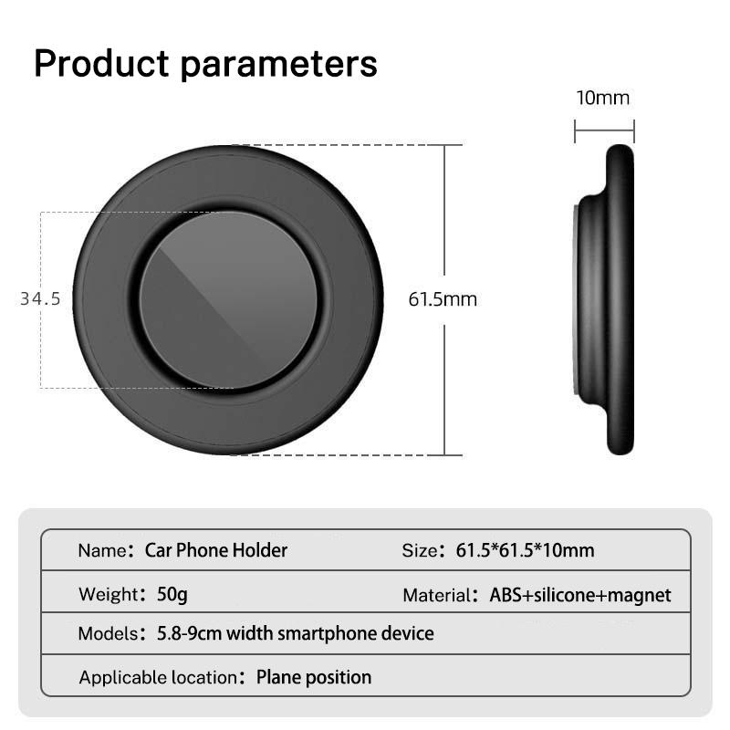 Модный автомобильный магнитный держатель для телефона с вращением на 360 градусов для Porsche Cayenne Panamera Macan 911 718 Taycan Boxster Cayman 918 Pajun