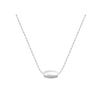 Korean Style Small Bean Clavicle Necklace - Women's Trendy Simple Design