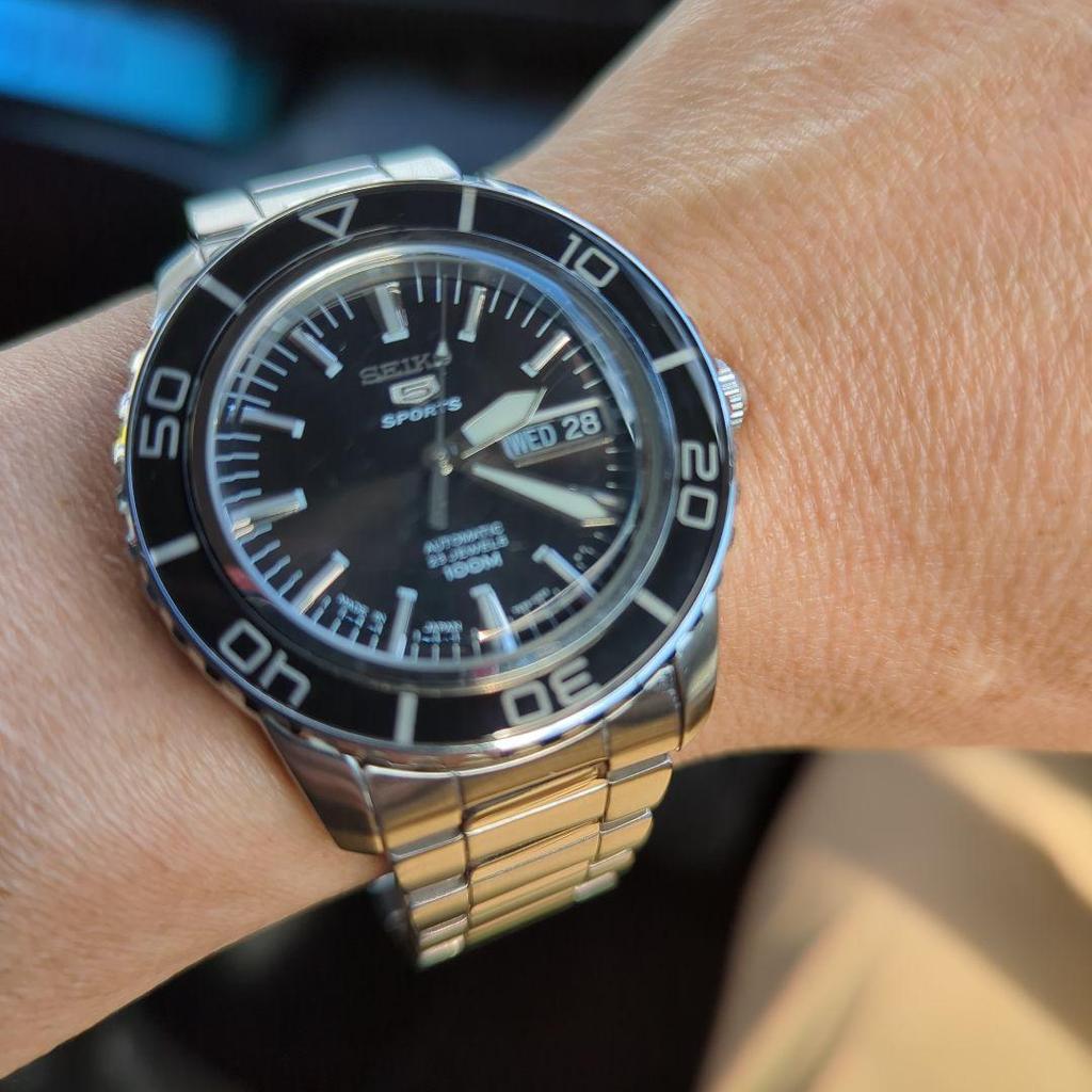 [USED] Similar SEIKO5 Seiko Five SNZH55J1 Five Fathoms Black