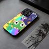 Мультяшный чехол-лягушонок Keroro Gunsou из закаленного стекла для IPhone 17 13 14 16 12 15 11 Pro Max Plus Mini X XR SE2020 Coque
