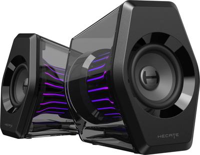 Игровые колонки Edifier G2000 Pro 64 Вт с RGB-подсветкой и синхронизацией звука и света, совместимые с PS5, активные колонки с продвинутым дизайном для настольных ПК