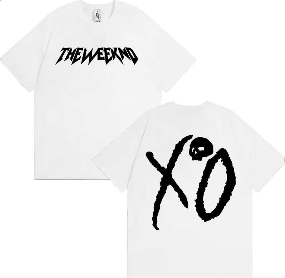 The Weeknd XO After Hours Til Dawn Принт Мерч 2026 Футболка Хлопок Унисекс Одежда Женская Летняя Футболка Y2k Повседневная Футболка для Фанатов