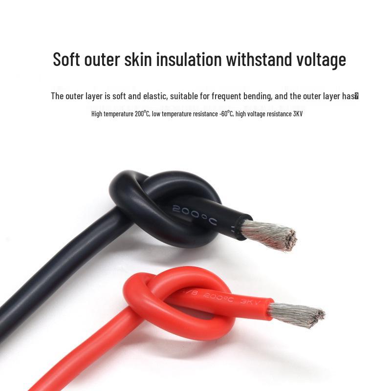 3239 Silicone Wire 3KV, LED Flexible Signal Connection Wire, High Temp Silicone Conductor, Available in 30-22 AWG.