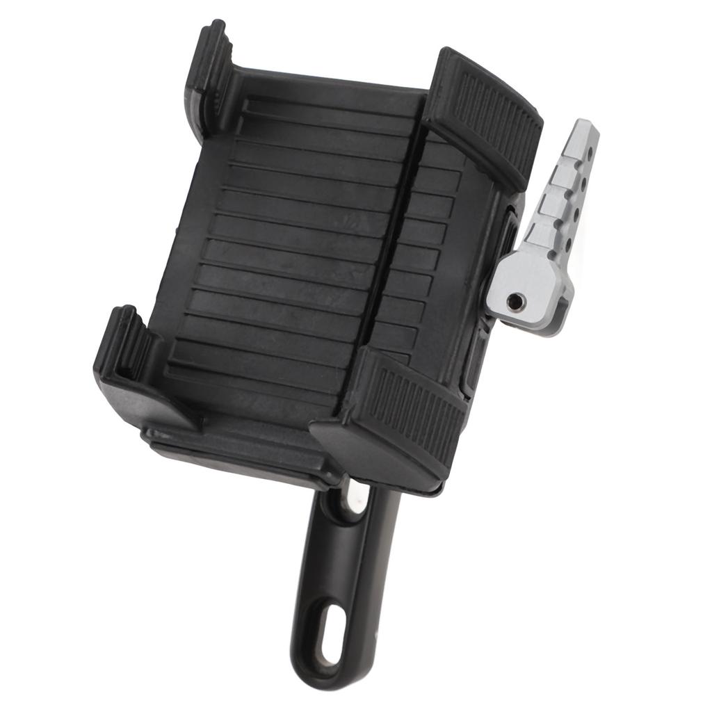 Motorcycle GPS Mount Bracket Aluminum Alloy Improve Riding Safety 360 Deg Rotation for Gold Wing GL1800