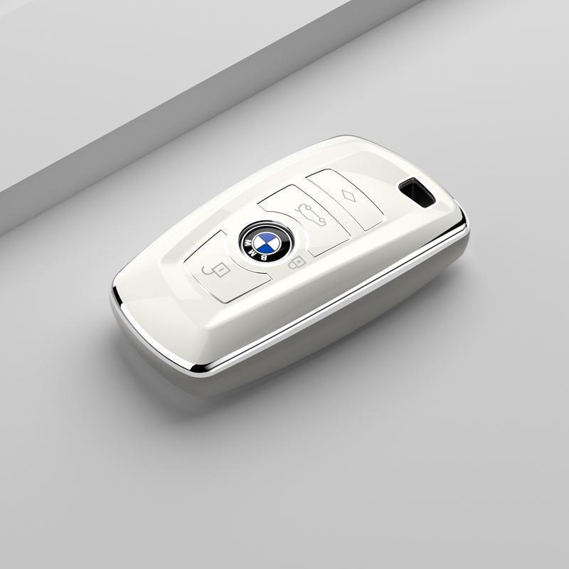 BMW X3 Key Case (2011-2016 Models) - Luxury Shell with Buckle, Simple Design for Men