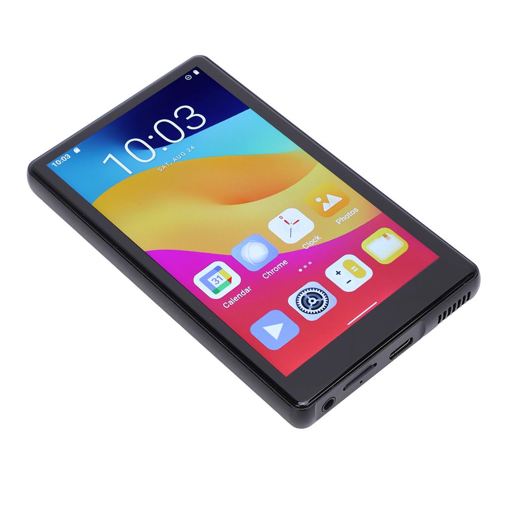 Bluetooth5.0 MP4 музыкальный плеер 5.0 дюймов светодиодная подсветка сенсорный экран цифровой звуковой плеер 3 ГБ ОЗУ+32 ГБ