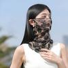 Printed Summer Neck Scarf Breathable Sun Protection Scarf Outdoor Sport Neck Tube Face Mask Multipurpose Scarf for Cycling Daily Use