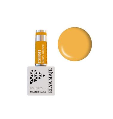 ELYAMAJE VERNIS UV OR81 MISTY GRIFFE 8 мл УФ-гель для ногтей оранжевый