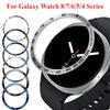 Металлическое кольцо-безель для Samsung Galaxy Watch 8 7 6 5 4 40/44 мм 8/6 Classic Рамка безеля с цифрами для Galaxy Watch Ultra 47 мм Аксессуары