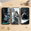 Чехол для телефона AAA Zenless Zone Zero Miyabi Hoshimi для Samsung Galaxy A73, A72, A71, A70, A53, A52, A51, Других Мягкий Черный Чехол