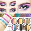 Женская мода 15 цветов Diamond Sequin Eyeshadow Palette Glitter Powder highlighter eye shadow