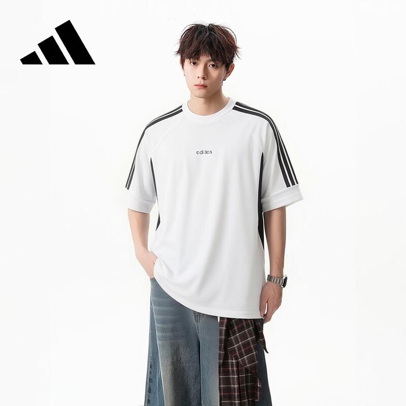 adidas Мужская летняя спортивная легкая футболка