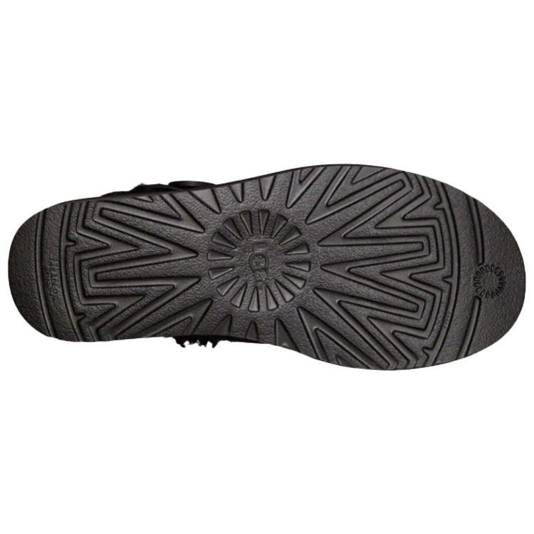 (WMNS) Женские мини-ботинки UGG Bailey Button 'Черный' 1016422-BLK