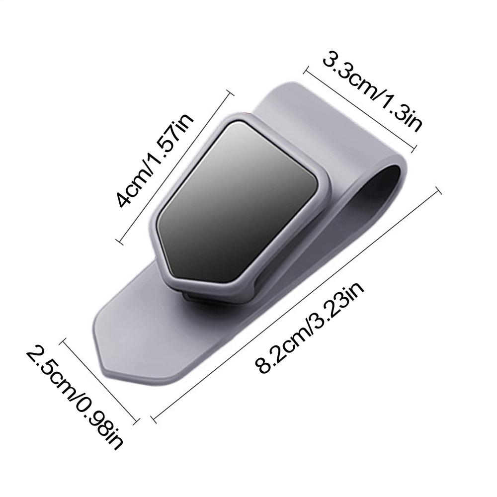 Sunglasses Clip For Car Visor Eyeglass Hanger Clip For Car Interior Accessories Compact Organizer Sunglasses stand For Woman Men