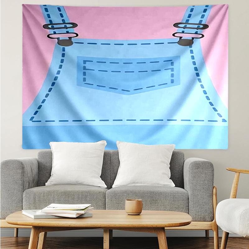 Ms.-Rachel Print Tapestry, Backdrop, Easy Setup, Ideal for Bedroom, Office & Living Room, with Aesthetic Wall Hanging Decor.