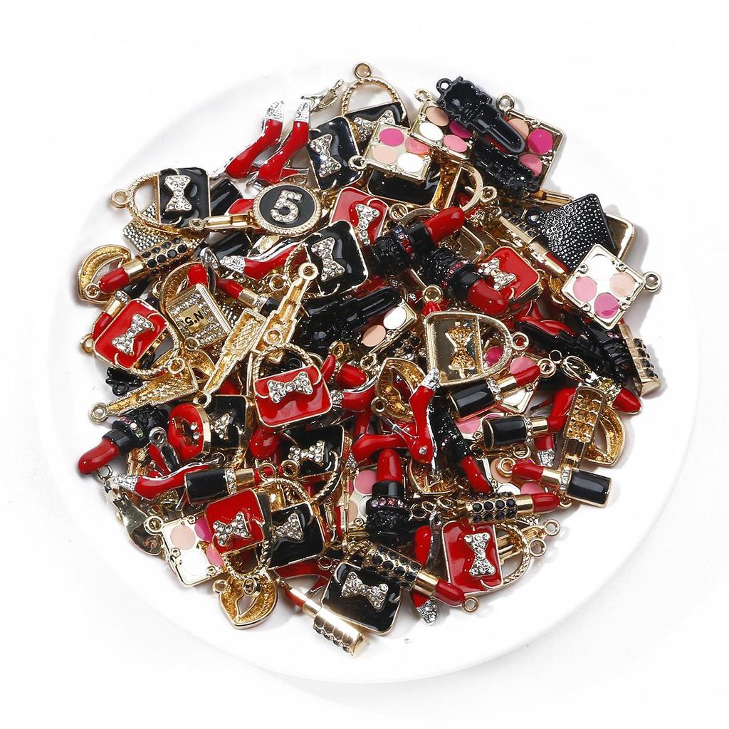 2/4 шт., вставка масла с бриллиантами, элемент красоты, аксессуары из сплава металла для изготовления ювелирных изделий, ожерелье, браслет, серьги «сделай сам»