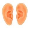 2шт силиконовая модель уха мягкая силиконовая высокоимитационная широко используемая акупунктурная модель уха для