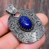 Lapis Lazuli Gemstone Handmade 925 Sterling Silver Wonderful Jewelry Pendant