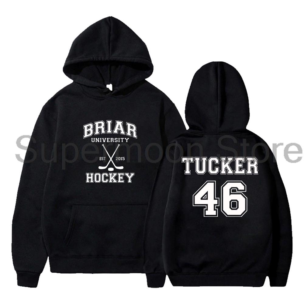 Off Campus Briar University Team Hoodie Unisex Long Sleeve Streetwear Women Men Hooded Sweatshirts