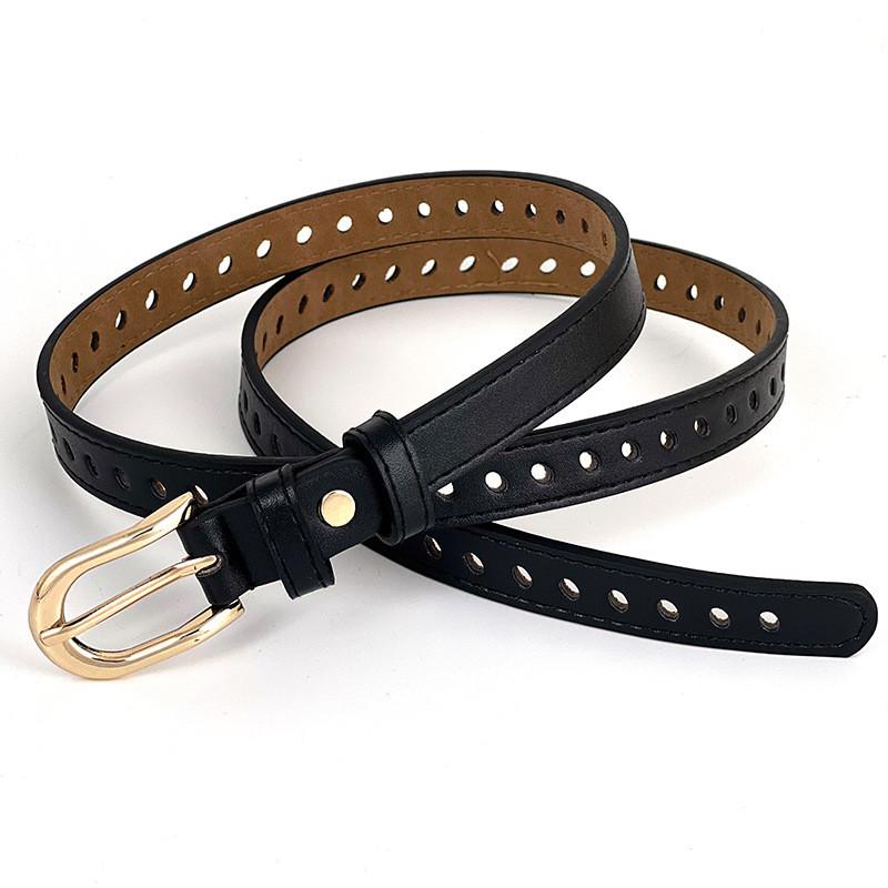 Trendy Women's Belt In Black White Camel Burgundy And Coffee Colors Ideal For Everyday Fashion