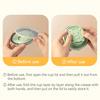 Portable Foldable Silicone Cup for Travel Cute Bear Design Collapsible Water Bottle Mouthwash Cup 180ml