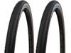 Набор из 2 покрышек SCHWALBE ALLROUND 700c Tubeless Easy Performance Line ADDIX Bronze G-ONE (ТЛЭ) (700x45c(45-622), Боковая стенка) [Элемент]