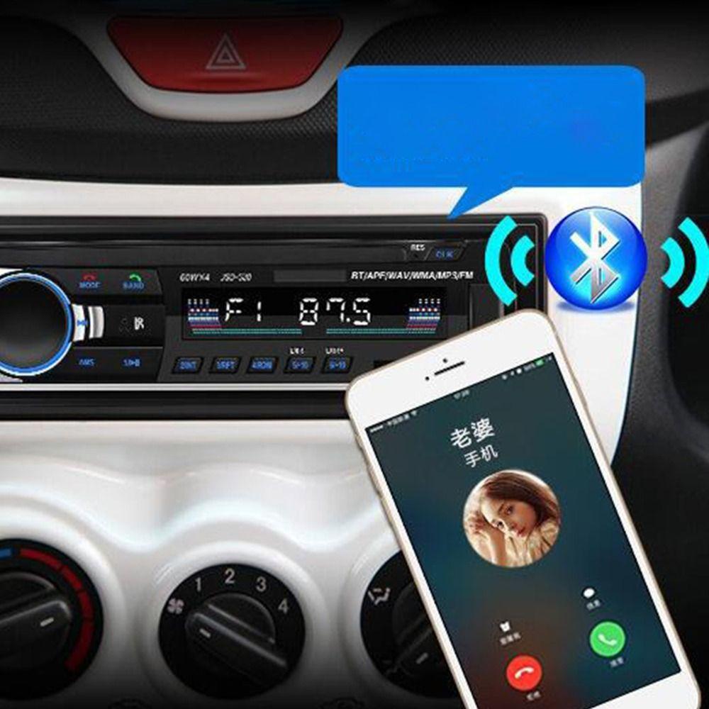 Кнопочное Управление Bluetooth Автомобильный MP3-плеер Совместимый с Bluetooth Автомобильный MP3-плеер 12В Автомагнитола Радио