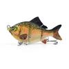 114 Mm /37G 3 Section Metal Link Simulation Crucian Carp Realistic Scale Effect Multi Section Simulation Luya Bait