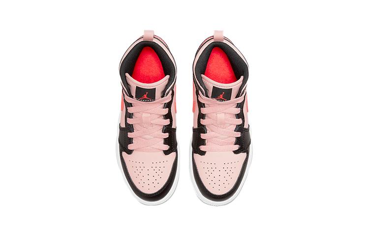 Jordan 1 Mid PS Black Pink Crimson 640734-604
