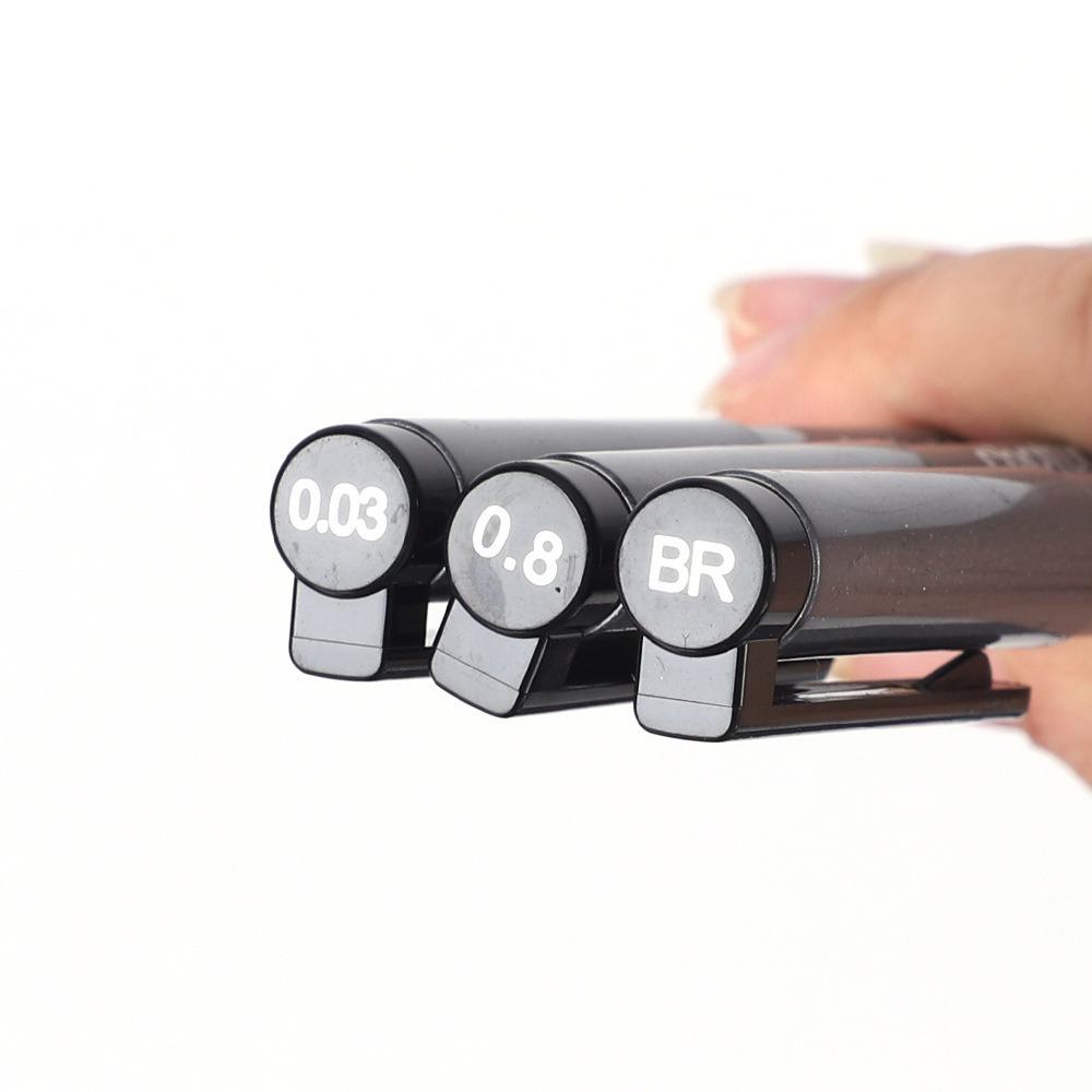 Xiaomi 6/14 Tip Micron Fine Pen set Waterproof Smooth Black Ink Fineliner Drawing Pens Art Sketch Marker Liner Rotulador Tekenen Manga