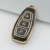 3 Button Key Cover For Ford Transit Custom Mondeo Fiesta Kuga ST Line MK3 Focus 3 Station Wagon Ecosport Case Key Protection