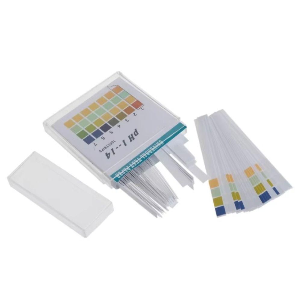 100 Strips Litmus Testing Kit PH Test Paper Professional PH Meters Paper  Industrial