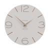 Настенные часы CalleaDesign SMILE Linen Dove Grey