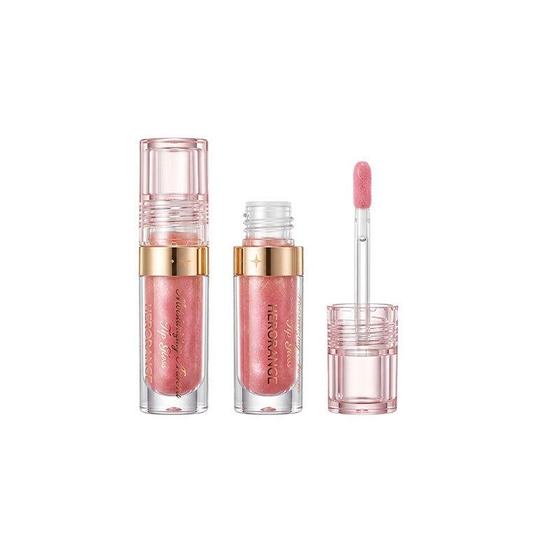 Graceful Sheer Lip Gloss Moisturizing Hydrating Non-sticky Fine Diamond Shimmer Lip Glaze Overlay Brightening Daily Lip Makeup