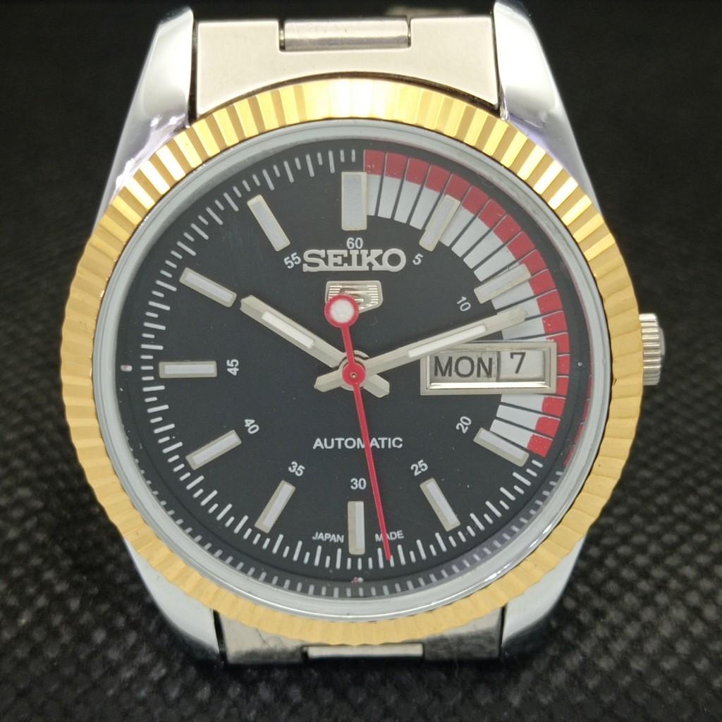 ВОССТАНОВЛЕННЫЕ SEIKO 5 PRESIDENT AUTOMATIC MENS JAPAN WATCH BACK 575a-a304857-2