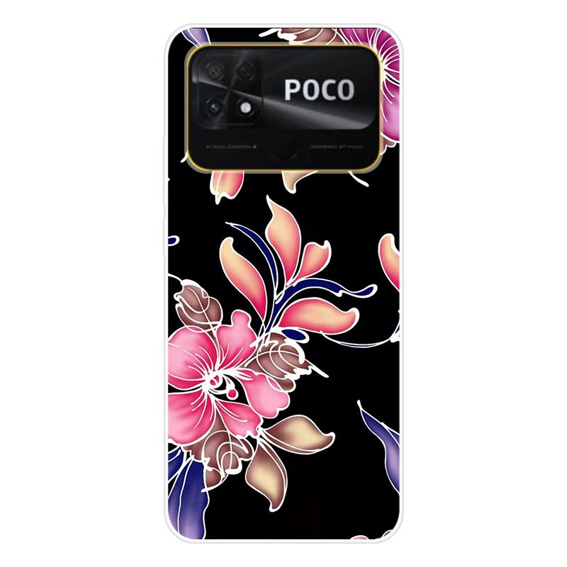 Для Xiaomi Poco C40 C 40 Чехол Мягкая силиконовая задняя крышка Мультяшный чехол для телефона Разнообразие