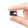 UUHZ2 E46 New For BMW 2/5/10Pcs Carbon Fiber Steering Wheel Car Emblem 3D Stickers For BMW F30 F10 E90 F20 E46 E60 E70 E39 E36 E87 X7
