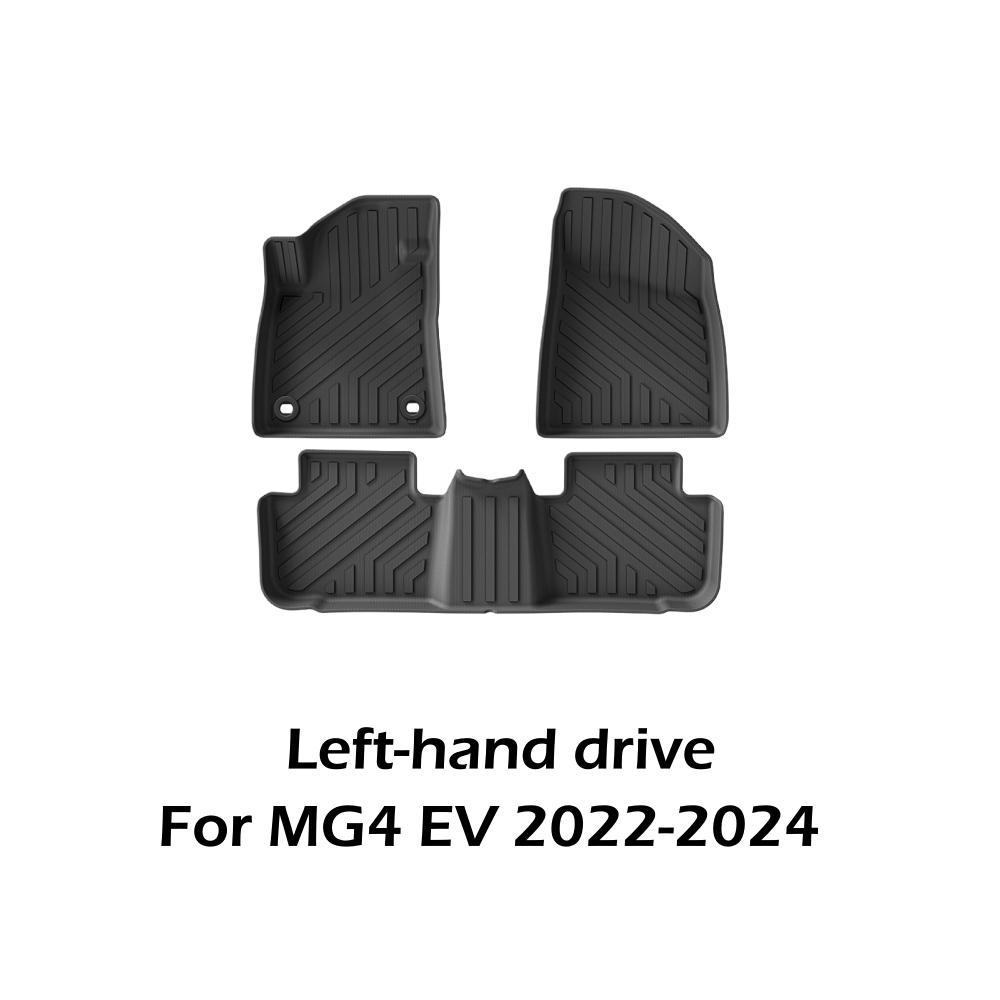 Коврики из термопластичного эластомера подходят для MG4 EV 2025-2025 с левым рулем и правым рулем. Напольные коврики из термопластичного эластомера для всех погодных условий.