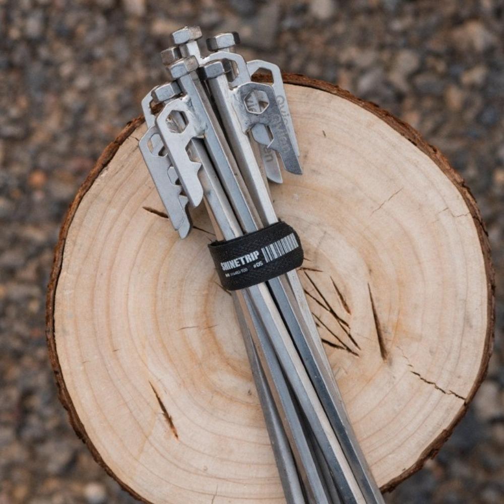 2pcs Multi-Purpose Magic Straps ShineTrip Tie Down Lashing Straps New Outdoor Camping Straps