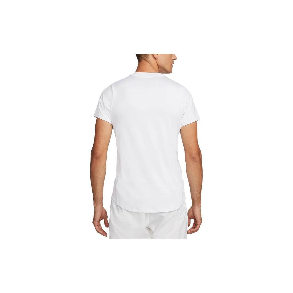 Nike Футболка с круглым вырезом и логотипом, однотонная, мужская, белая DD8317-100