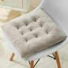 Extra Thick Fluffy Velvet Cushion Pad for Long Sitting - Large Round Chair or Floor Mat